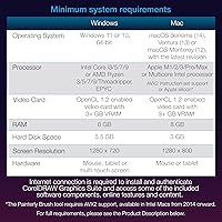 Vista 8 de [OLD VERSION] CorelDRAW Graphics Suite 1 Year Subscription [PC Disc/Mac Key Card]