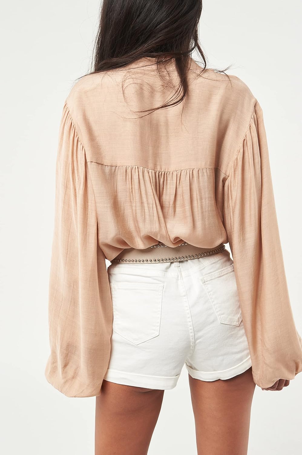 SETA Dress Different Womens Long Sleeve Element Buttondown Blouse - Image 4