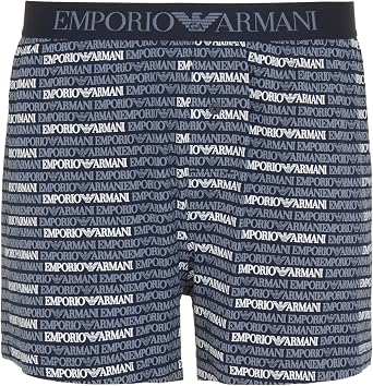 Emporio Armani Mens Classic Logo Band Boxers
