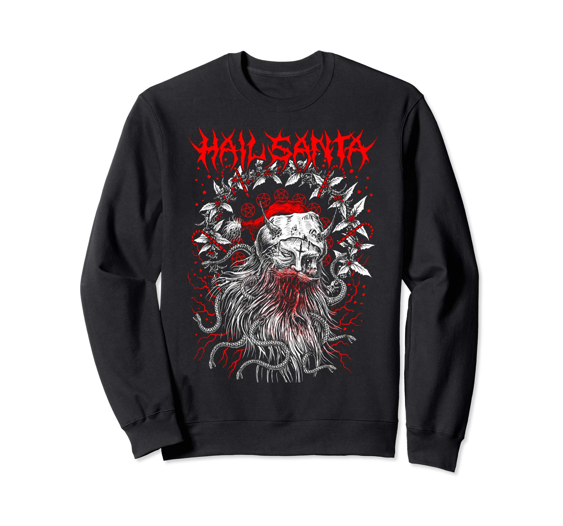 VampireFreaksHail Santa: Satanic Christmas by VampireFreaks SweatshirtOEKO-TEX STANDARD 100