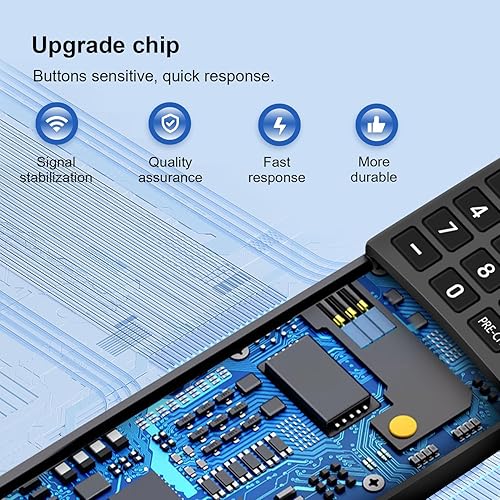 Miniatura 6 de Mando a distancia universal para Samsung Smart TV, reemplazo de control para televisores LED 4K UHD QLED HDTV, con botones Hulu Netflix PrimeVideo