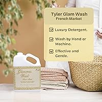Vista 352 de Worldwide Nutrition Paquete: Tyler Candle Company Glamorous Wash Diva - Detergente líquido para ropa - Detergente para ropa Diva lavable a mano y a
