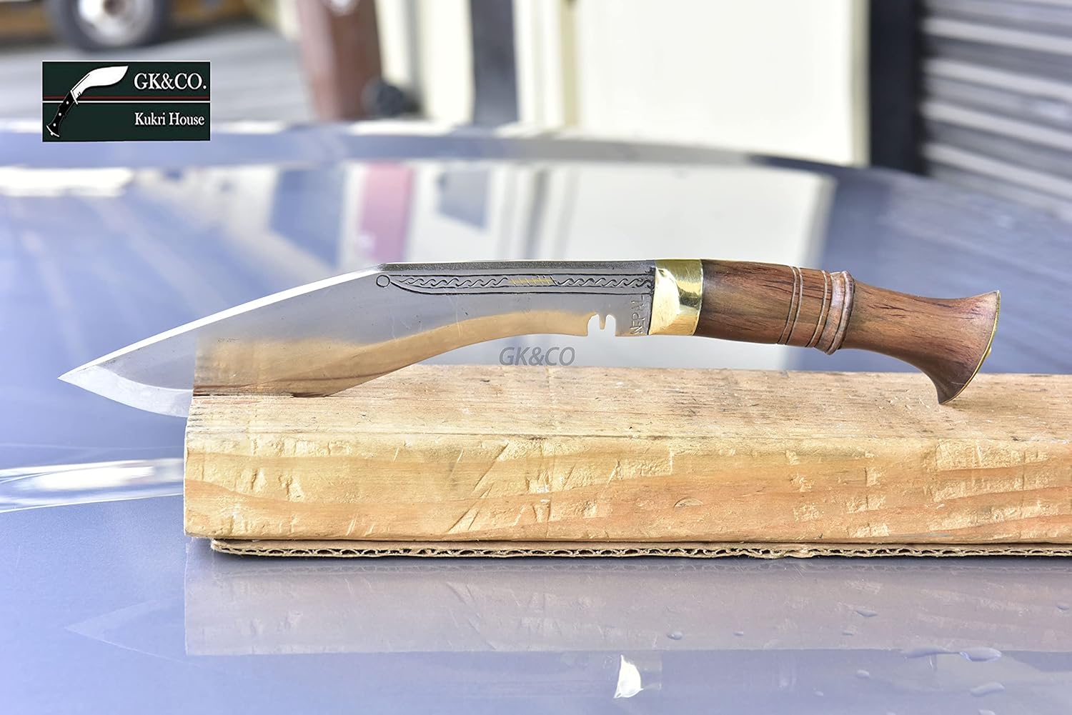 GK&CO. Kukri House Authentic Kukri/Khukuri- 8" Blade Mini Jungle Khukuri - Handmade by Best Blacksmith at in Nepal