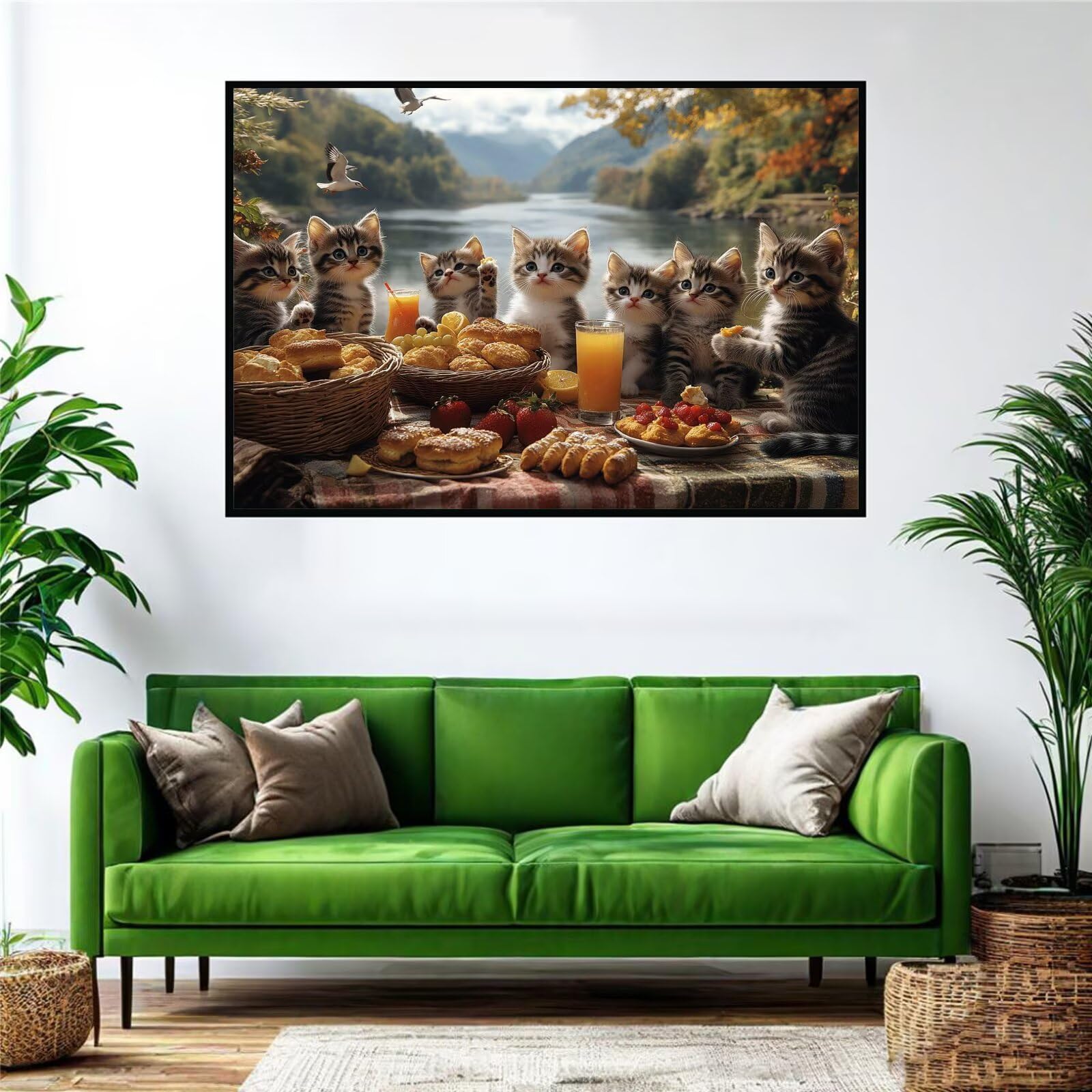 Puzzle 2000 Teile Erwachsene Brot 100x70cm,2000pcs Klassische Puzzles Tier Anspruchsvoll Jigsaw Spielzeug Puzzlespiel Lernspiel Impossible Holzpuzzle Geeignet für alle Altersgruppen Geschenk P-368