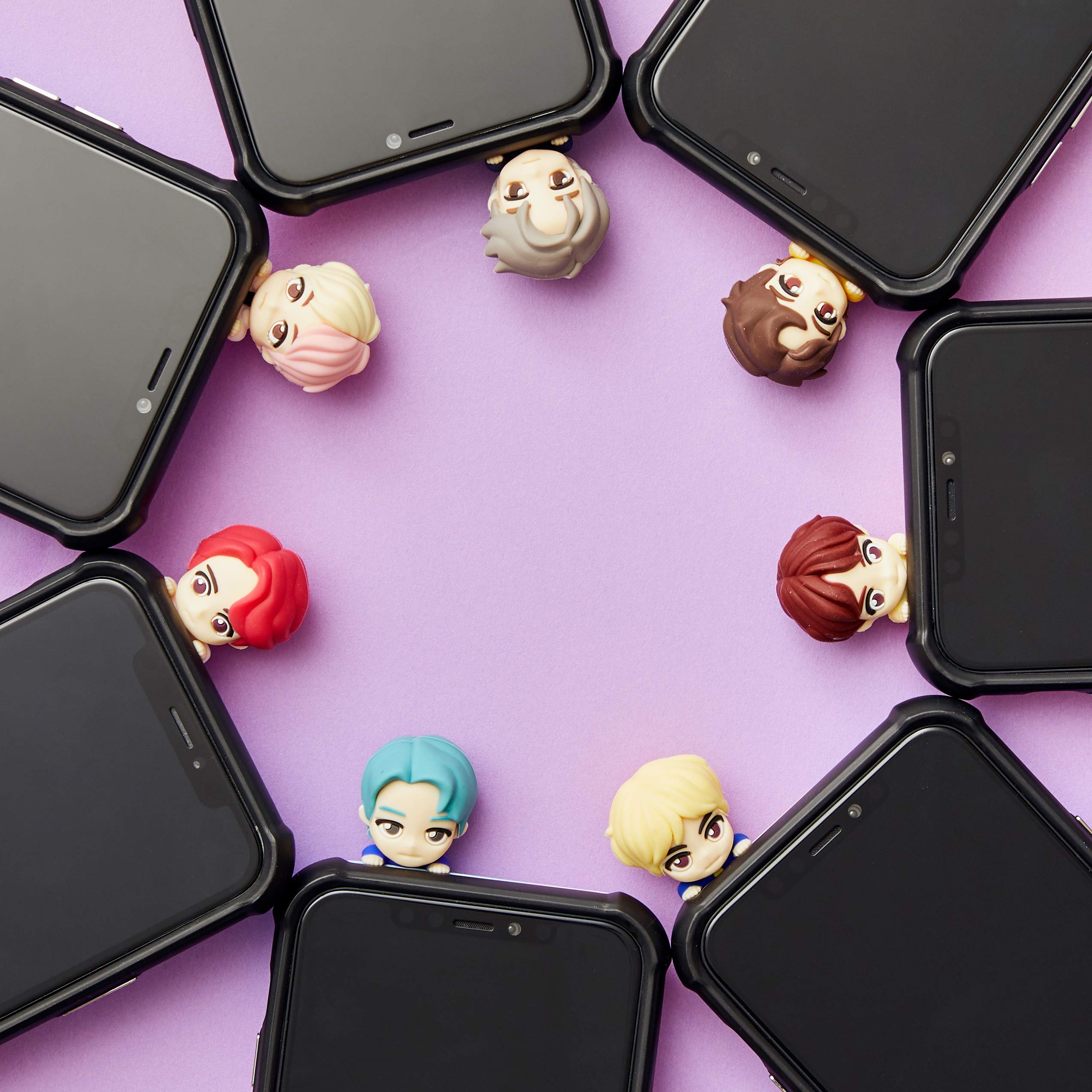 iPhoneアクセサリー BTS BTSのキャラクター「TinyTAN」と「iFace」 のコラボアイテムに大ヒット