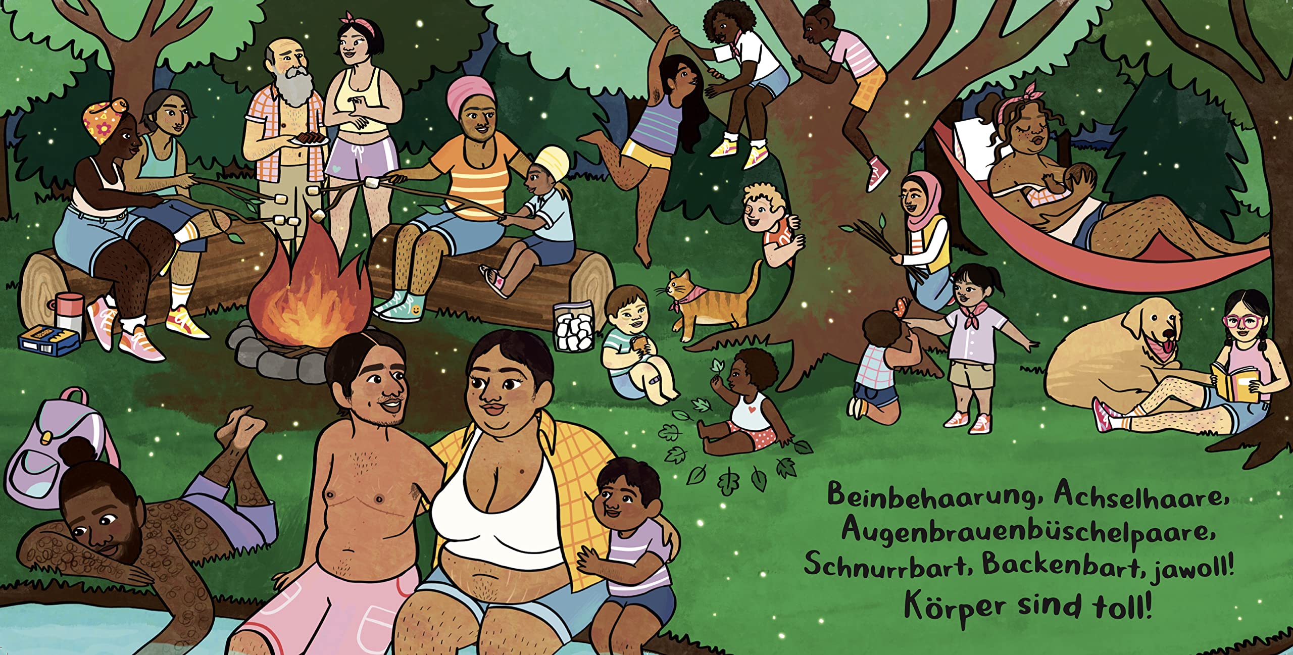 Körper sind toll: Ein fröhliches Liebe-Deinen-Körper-Bilderbuch. Durch Selbstakzeptanz und Body Positivity das Selbstbewusstsein von Kindern stärken. Vorlesebuch mit Reimen ab 3 Jahren.