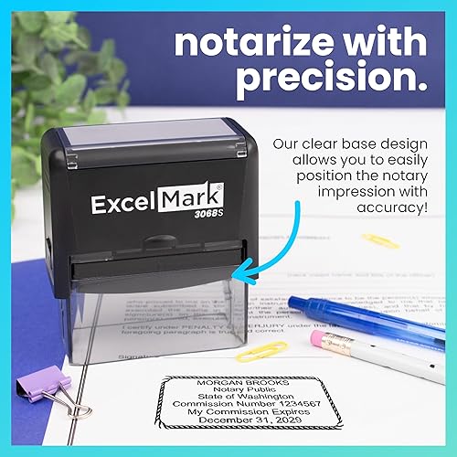 Vista 51 de ExcelMark Sello de notario para los 50 estados - Sello oficial del estado - Colorado