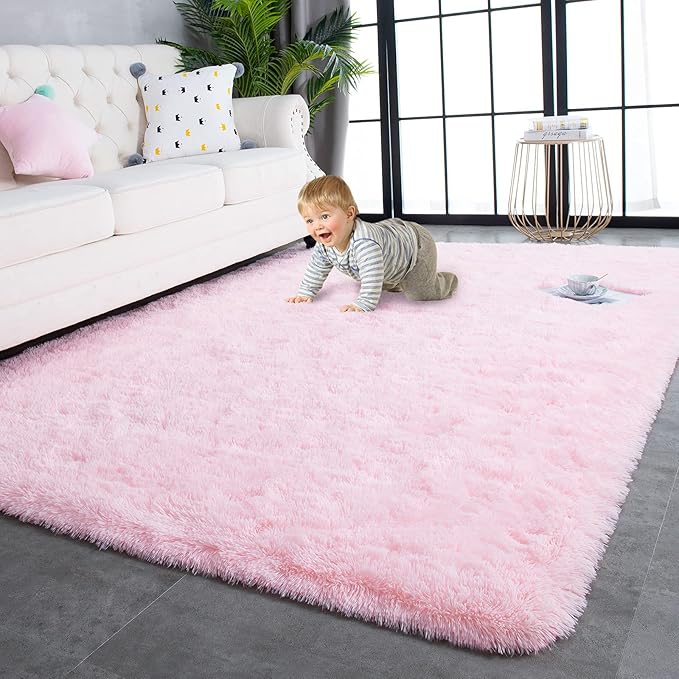 TWINNIS 4x5.9 Feet Shaggy Rug