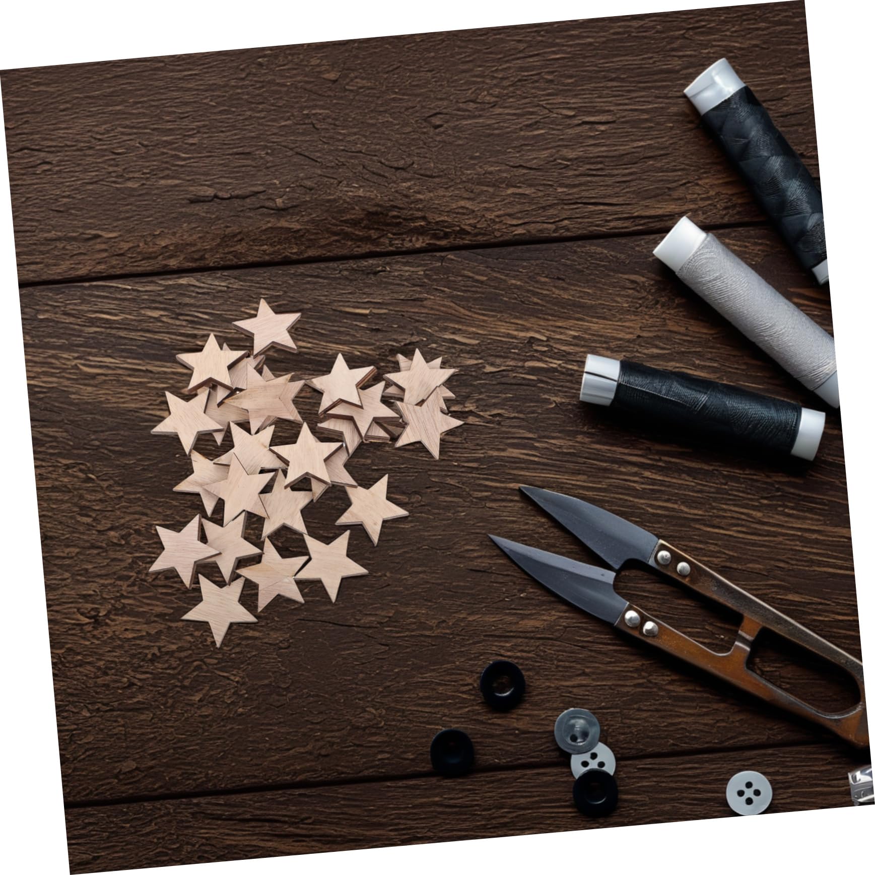 Tofficu 3 Sätze Kleine Sternornamente Aus Massivem Holz Weihnachtsschmuck Selber Machen Sternenflagge Kleine Holzsterne Ornamente Zum Basteln Stern Holzspan Hölzern Brown 25 Stück * 3