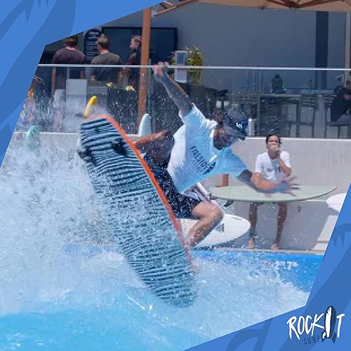 Miniatura 7 de Rock-It - Tabla de surf CHUB Soft Top de 4 pies y 10 pulgadas, para niños y mini, fácil de remar y maniobrable para principiantes