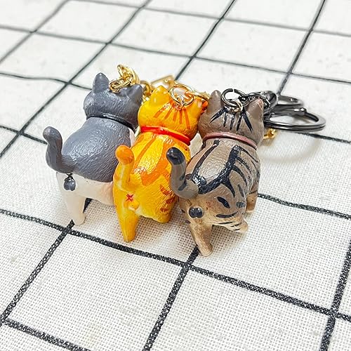 Miniatura 8 de Wonhibo Linda funda para Airpod de gato, funda de silicona Kawaii para Apple Airpods de 1 y 2 generación con llavero