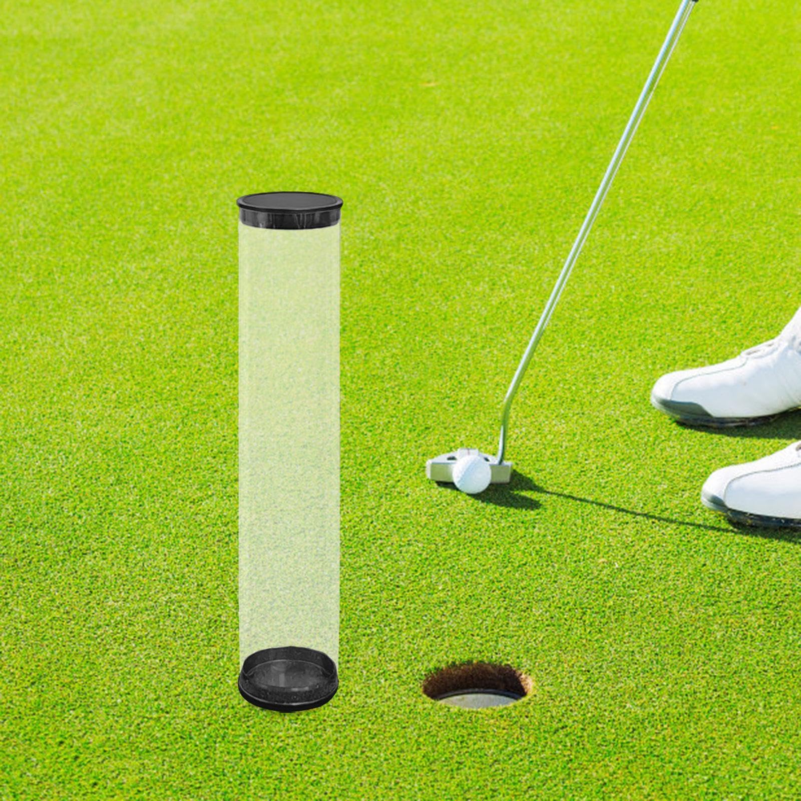 Baoblaze Pojemnik Cylindryczny na Piłki Golfowe, Przezroczysty i Przenośny