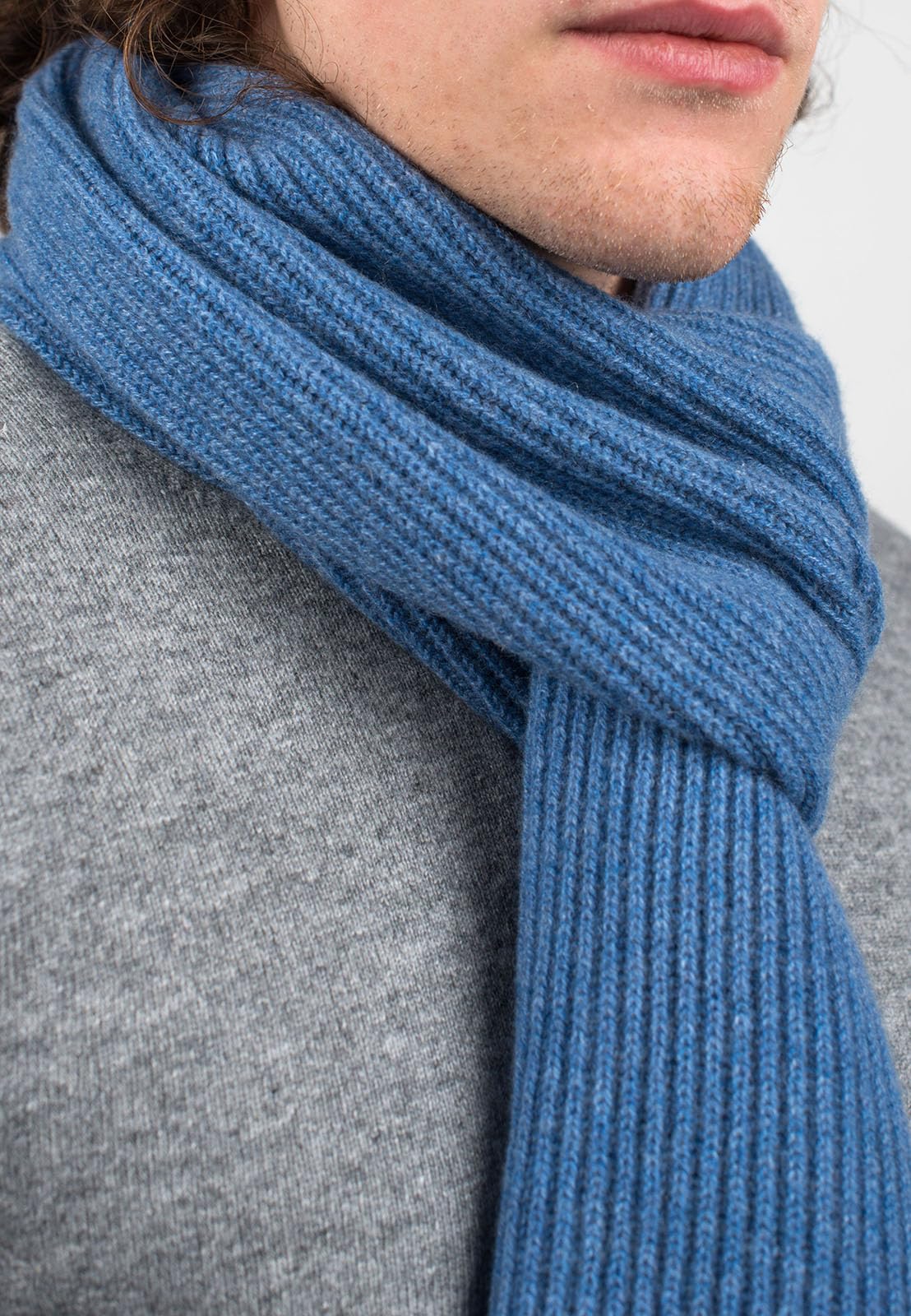 DALLE PIANE CASHMERE Sciarpa Uomo 100% Cashmere