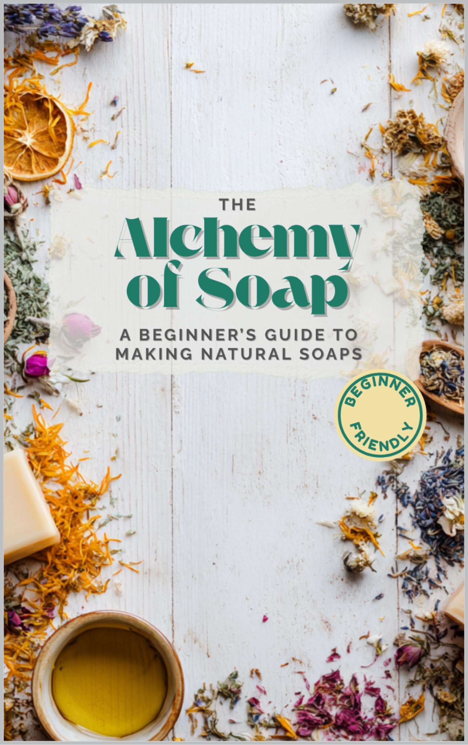 The Alchemy of Soap: A Beginner’s Guide to Making Natural Soaps with Herbs, Oils & Botanicals