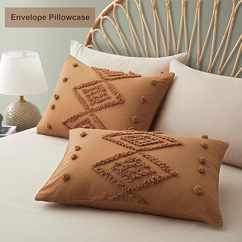 Miniatura 4 de Oli Anderson Juego de funda de edredón copetuda, tamaño King, suave y ligero para todas las estaciones, juego de ropa de cama de 3 piezas con