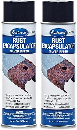 Miniatura 6 de Eastwood Aerosol encapsulador de óxido, secado rápido, con resistencia a los rayos UV y al calor hasta 400 grados Fahrenheit, 15 onzas, negro,