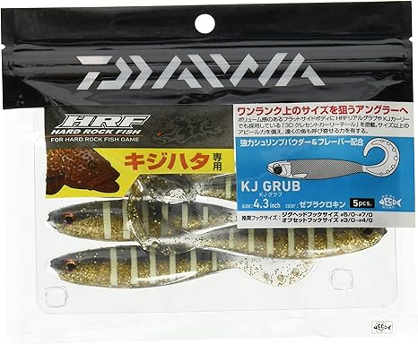 Amazon ダイワ Daiwa ロックフィッシュ ワーム Hrf Kjグラブ 4 3インチ アカキン ルアー ダイワ Daiwa スポーツ アウトドア