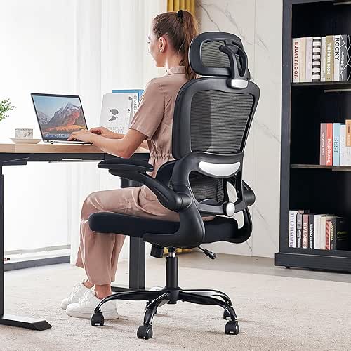 TRALT Office Chair Ergonomic Desk Chair, 330 LBS Home Mesh