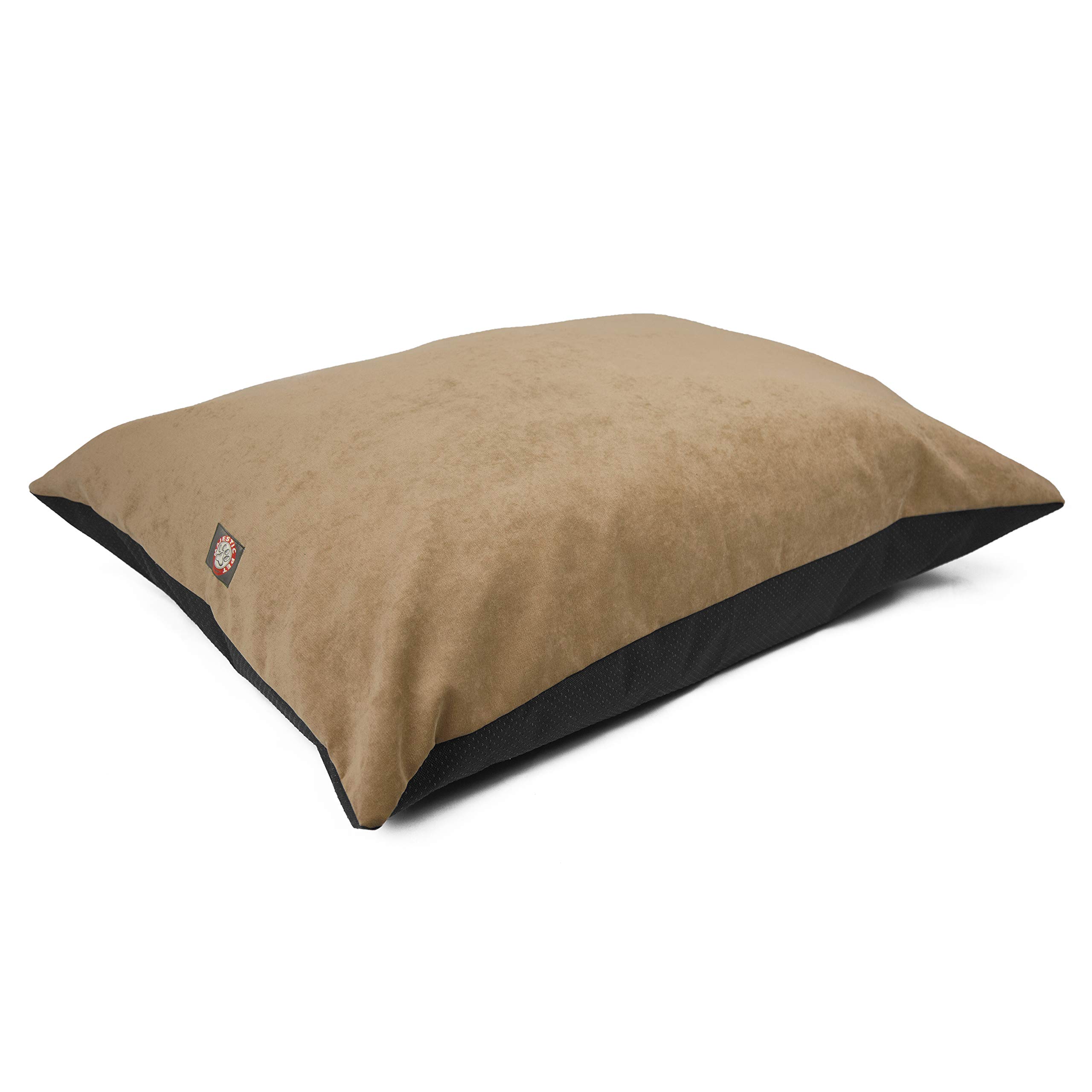 Majestic Pet Comfy Dog Bed Rectangle Medium, Washable, Non Slip 35 x 28 Inch Villa Pearl