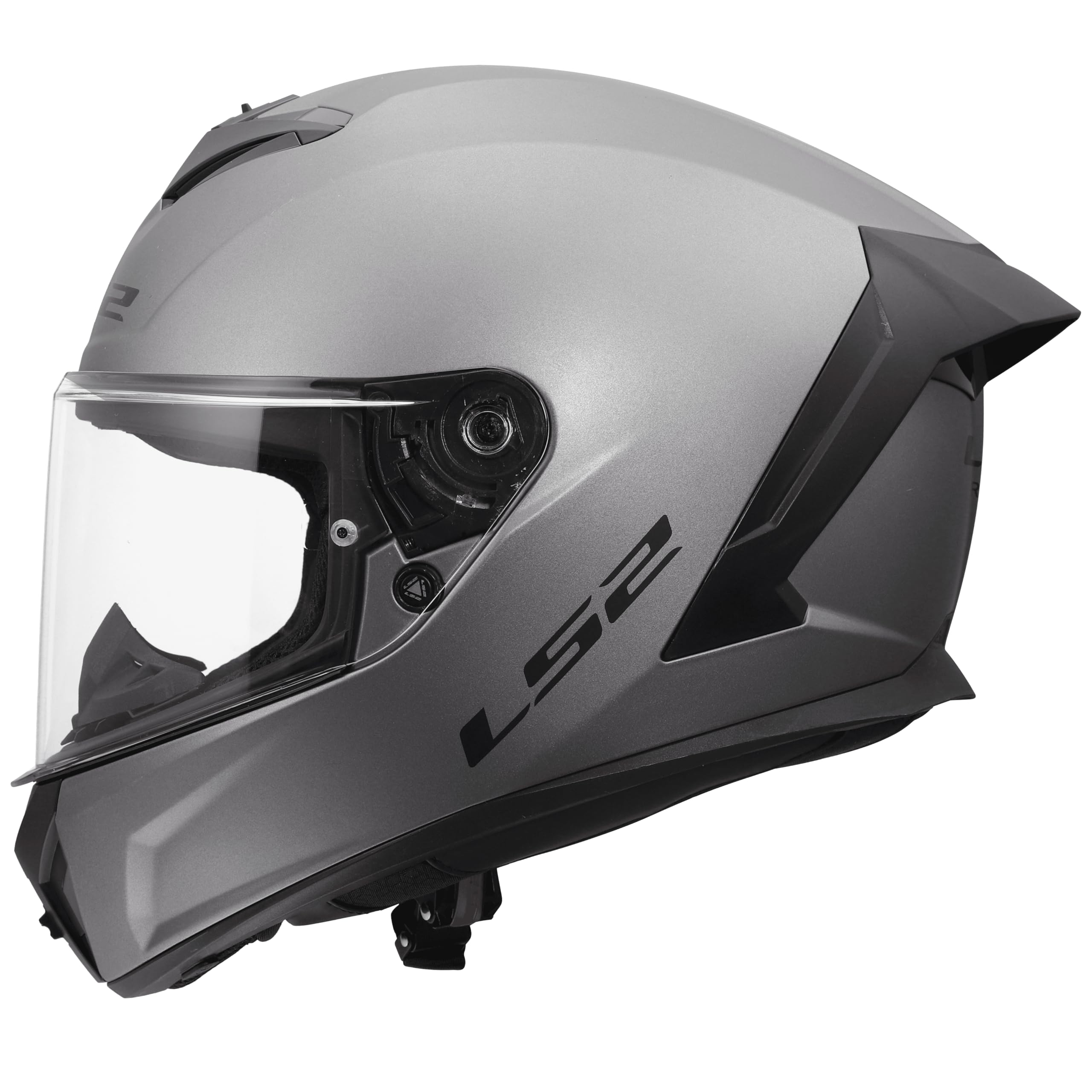 Ls2 Men's Grey Matt Ff820 Rapid Iii Helmet