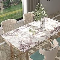 Vista 9 de VIOPVERY Papel de Contacto de Mármol Blanco y Marrón Lámina de Vinilo Despegable 35" x 197", Papel Tapiz de Mármol Floral Brillante Impermeable