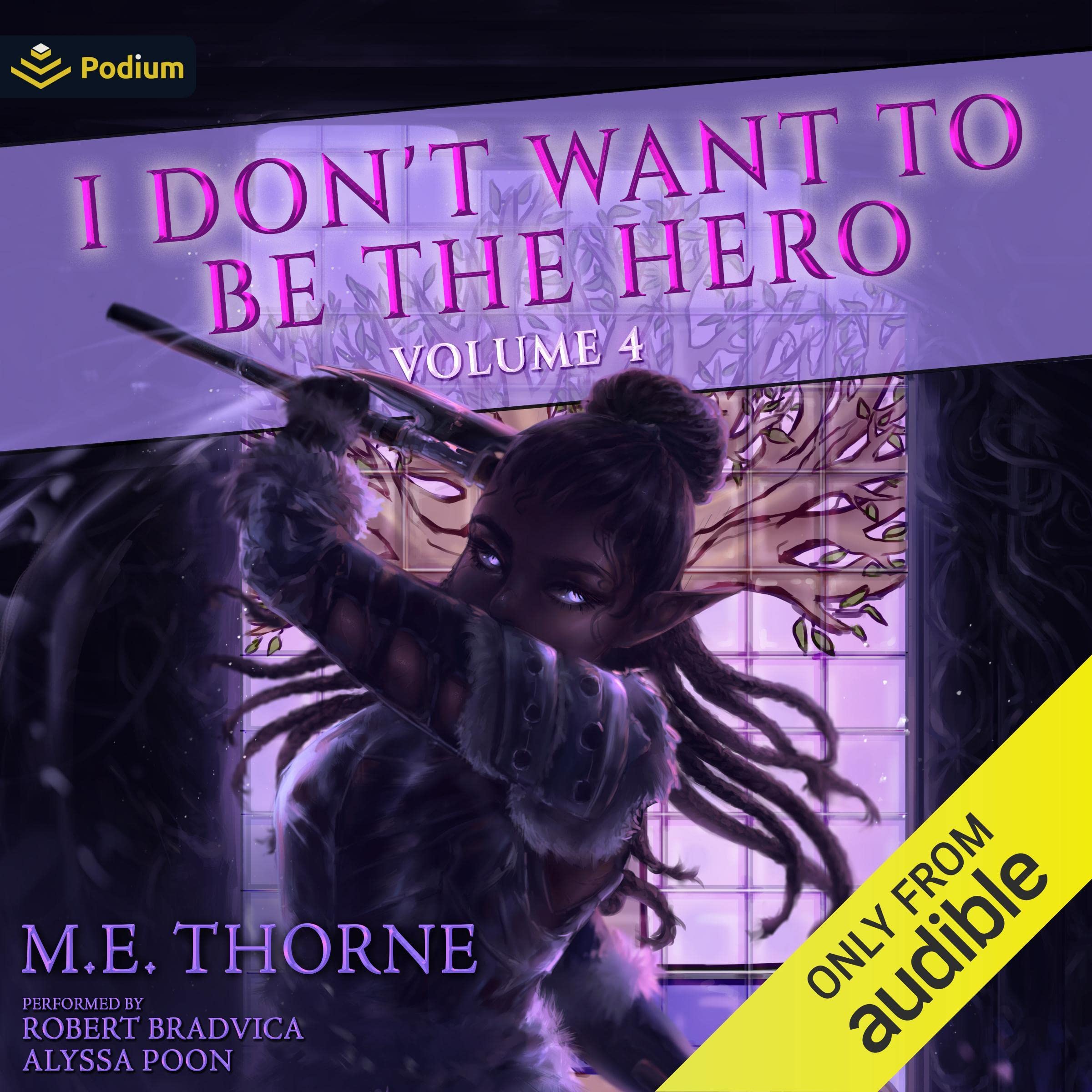 Cover art for I Don't Want to Be the Hero Vol. 4