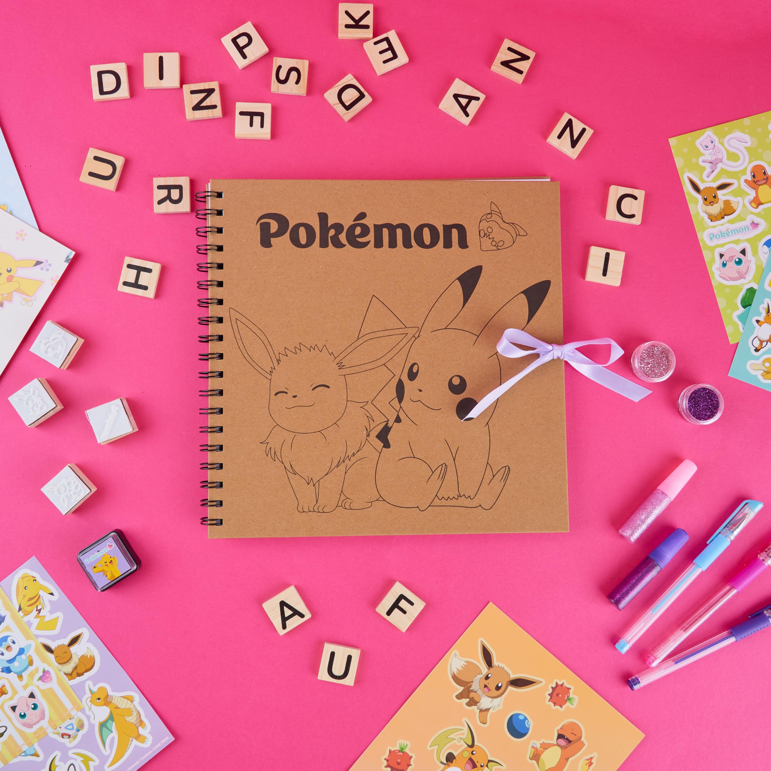 Amazon.co.jp: ポケモン スクラップブック クラフトキット 子供用