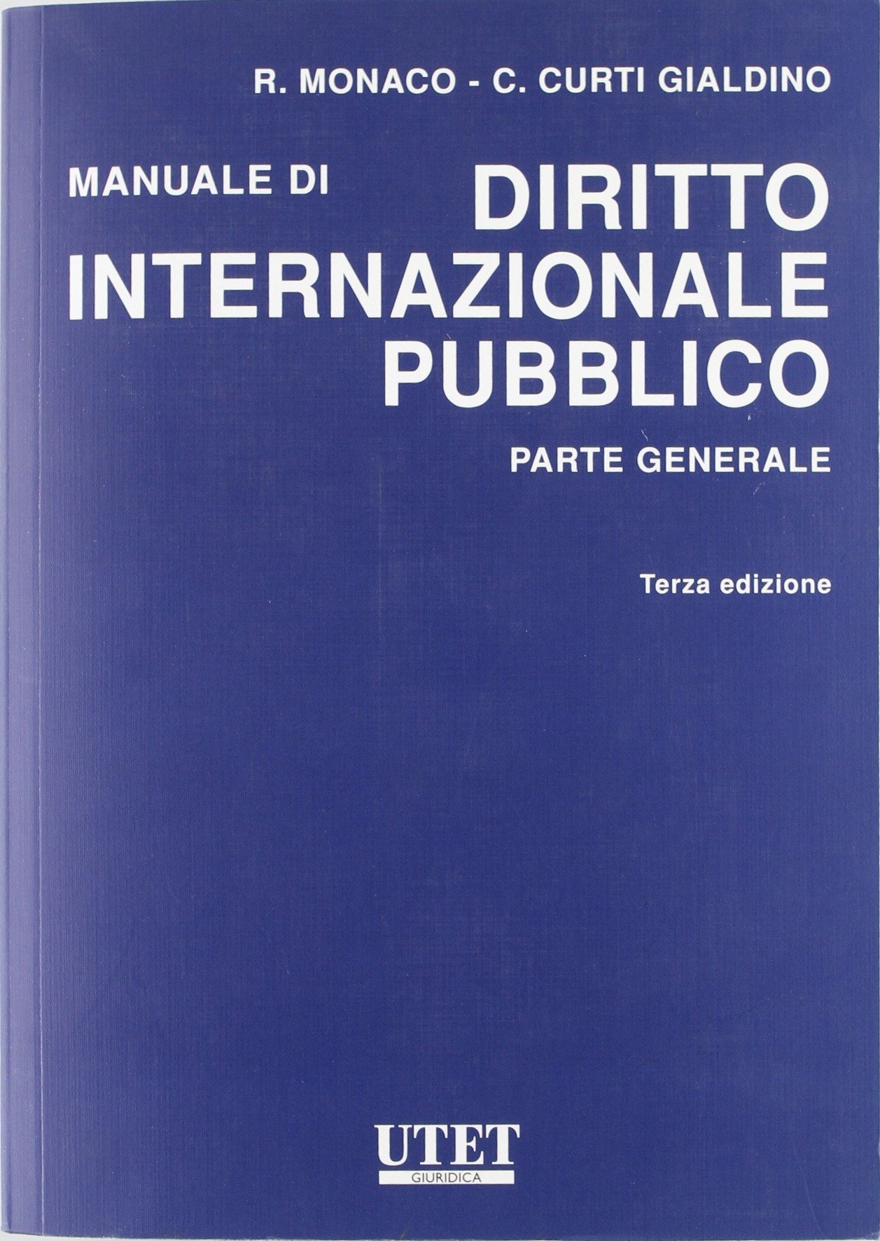 Manuale di diritto internazionale pubblico p.g.