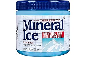 Mineral Ice Pain Relieving Gel 16 oz (Pack of 3)