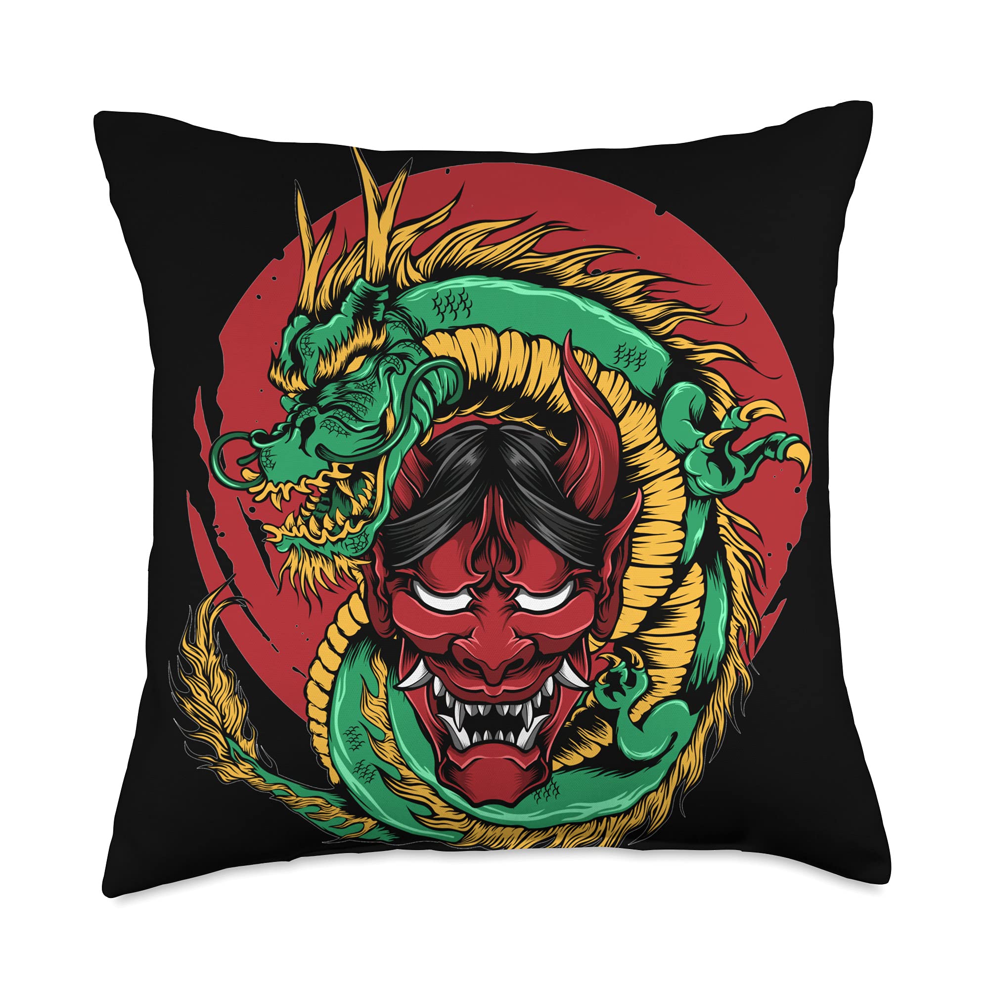 Amazon.com: Japanese Dragon Yokai Oni Mask Aesthetic Chinese