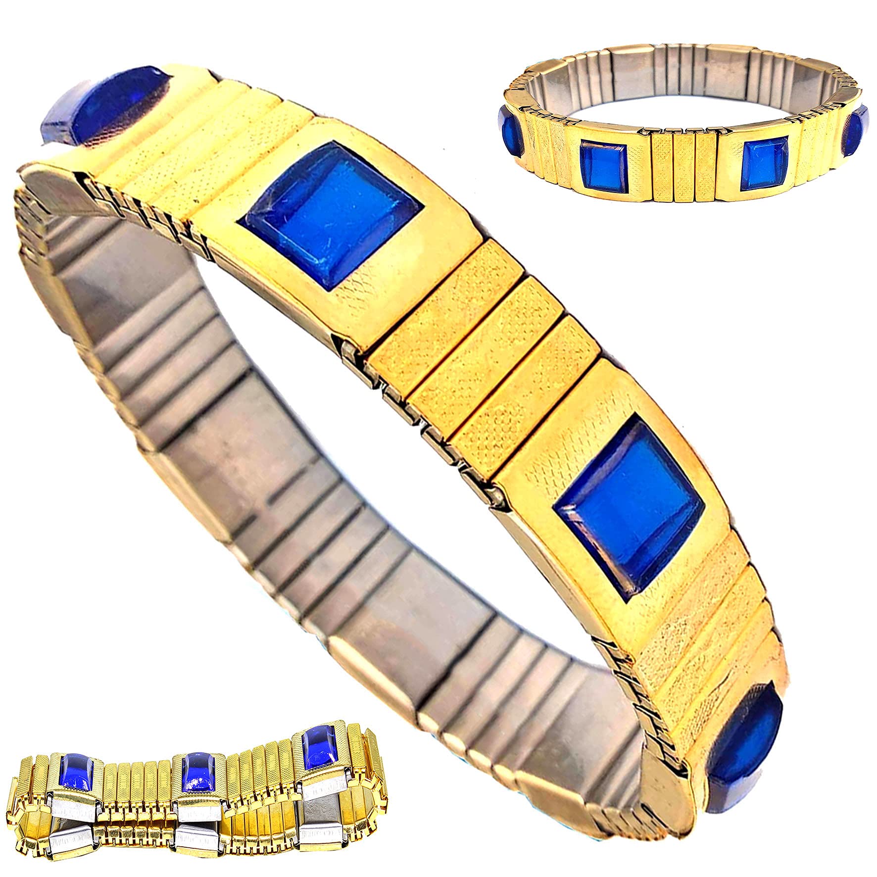 Magnetic Ring Blood Pressure Controller Bangles Bracelet Weight Loss Body Pain Relief for Men Women Pack of 1