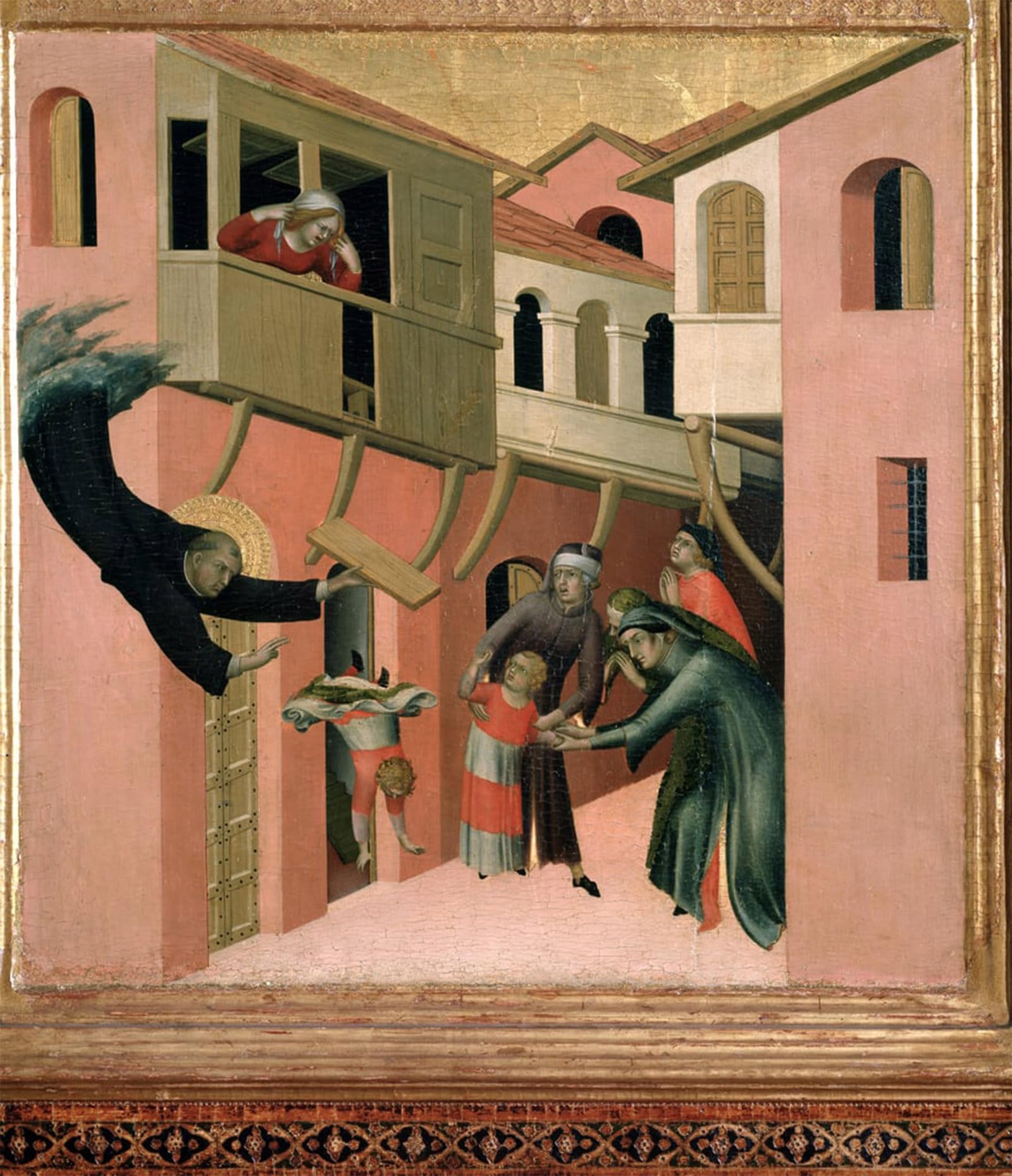 POSTERIIk Vintage Print Pop Art Landscape Artwork the Italian Monk Agostino Novello Says It Panormitano by Simone Maritini Art Prints for Office Home Decor 60x90cm