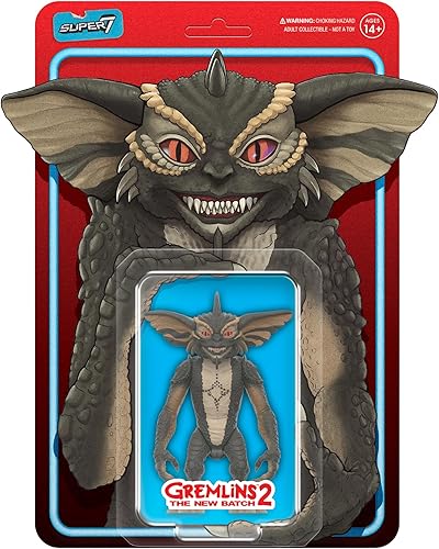 Super7 Figuras de reacción de Gremlins - Figura de acción Mohawk (tarjeta de personaje)