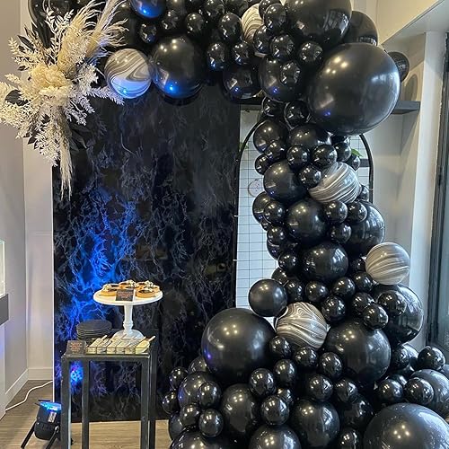 Miniatura 3 de Globos plateados, 113 unidades de diferentes tamaños, kit de arco de guirnalda de globos plateados metálicos de 1812105 pulgadas, globos de fiesta