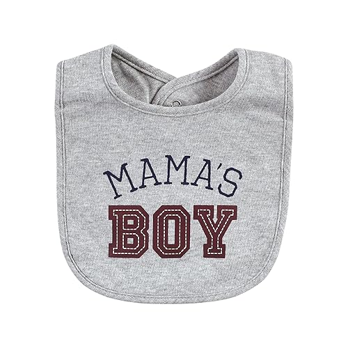 Miniatura 327 de Hudson Baby - Baberos unisex de algodón para bebés, Aviación, talla única