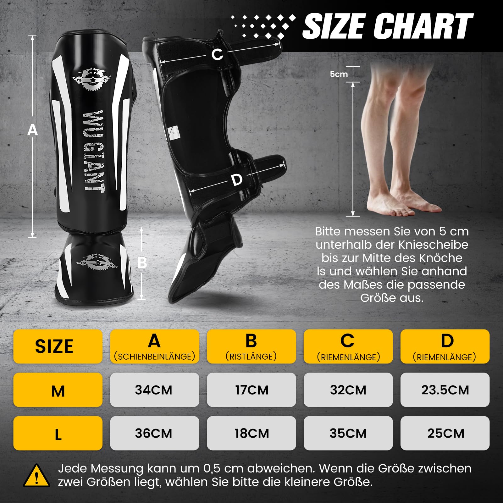 Schienbeinschoner Kickboxen, Verstellbare Extra Dick Beinschützer mit Ristschutz, Profi Schienbeinschoner Spannschützer für Muay Thai, MMA, Boxen, Kickboxen