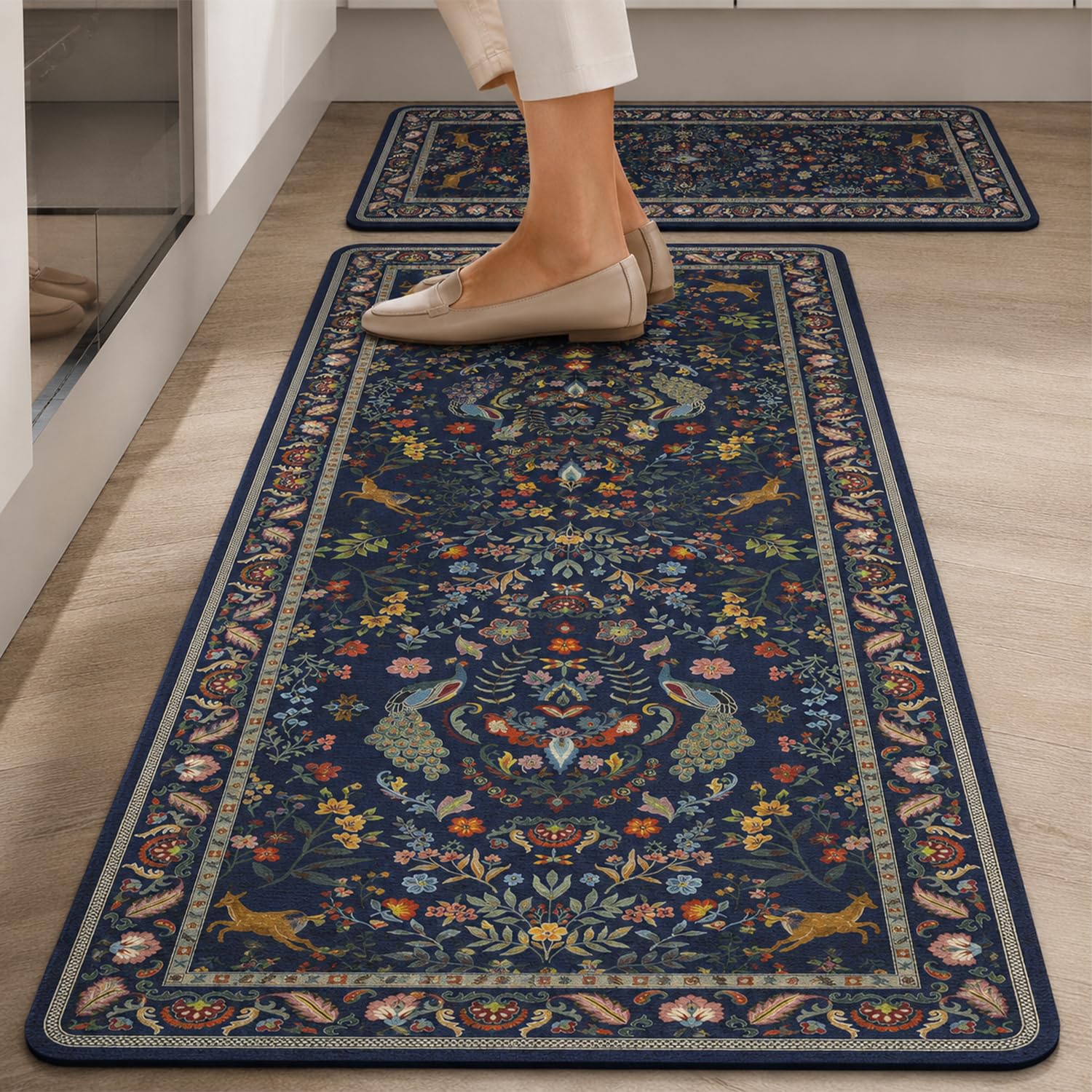MAXOSHINE Kitchen Runners - Anti-Slip & Waterproof -15