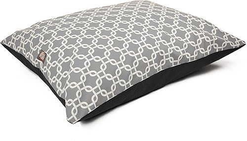 Miniatura 21 de Majestic Pet - Cama rectangular para perros medianos, lavable – Cama para mascotas antideslizante y cómoda – Almohada para jaula de mascotas de gran