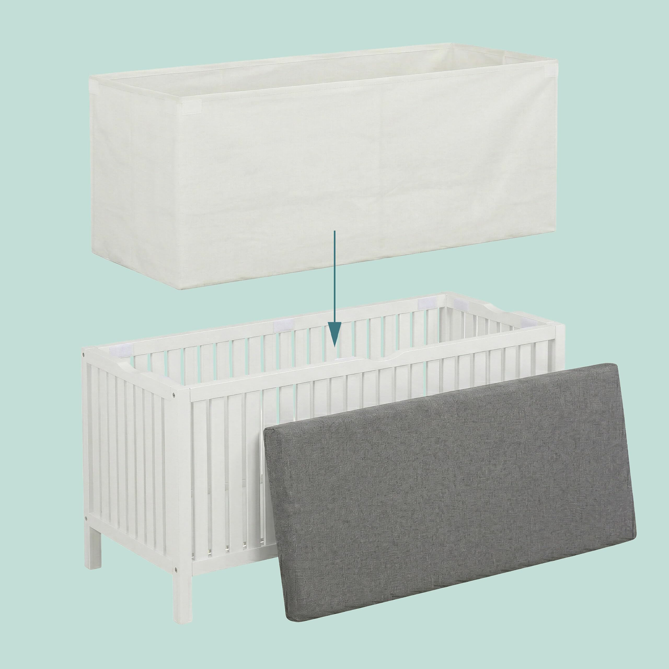 Relaxdays Cesto Biancheria con Seduta, Noce, Coperchio Imbottito, 50 x 100 x 38 cm, Sgabello Contenitore, Bianco/Grigio