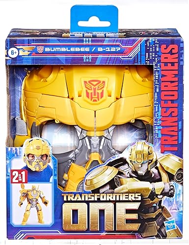 Miniatura 2 de Transformers One 2 en 1 Bumblebee B-127 - Figura de acción de robot de 9.8 pulgadas, se convierte en máscara, juguetes interactivos para niños y