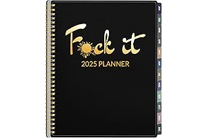 Fuck It 2023 Planner for Tired-Ass Women: 12-Month Funny Weekly Agenda With...