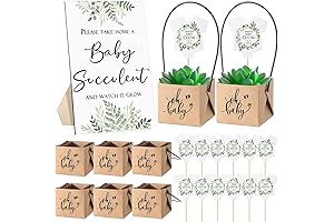 Succulent Party Favors: 101 Pack Baby Shower Souvenirs