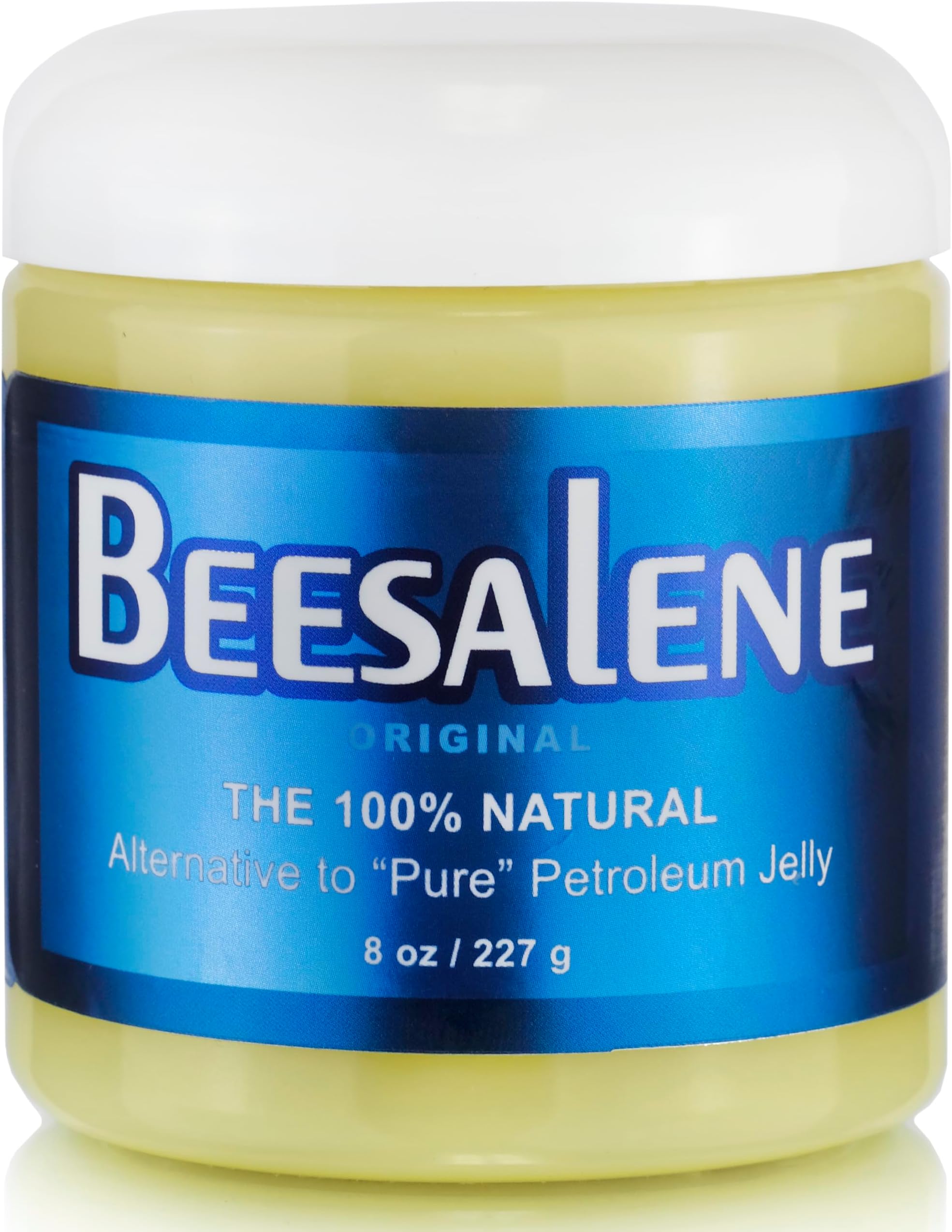 Beesalene Original Unpetroleum - 100% Natural & Hypoallergenic Alternative to Petroleum Jelly - Lips, Hands, Feet, Makeup Remover and More (8 Ounce)