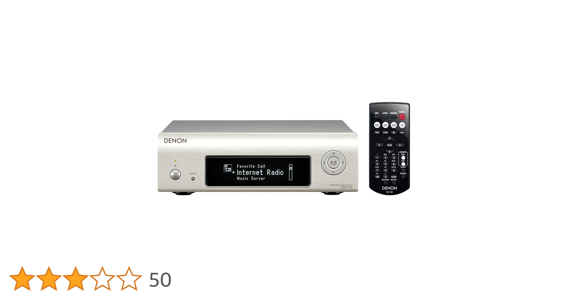 DENON - DENON「DNP-F109」ネットワークオーディオプレイヤー Amazon.co.jp: Denon ネットワークオーディオプレーヤー Wi-Fi