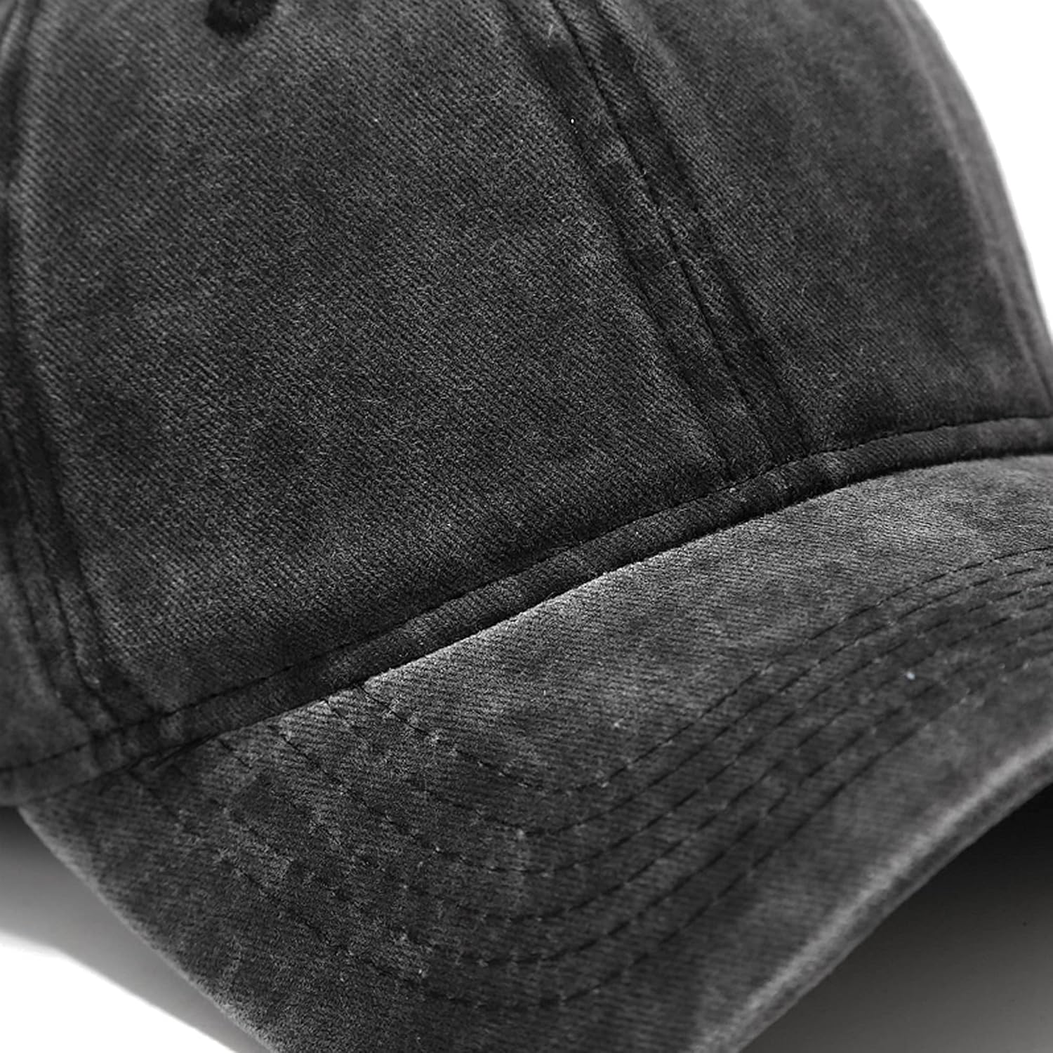Voilipex 6 Pcs Cotton Baseball Cap Adjustable for Women Men Vintage Low Profile Unstructured Baseball Hat Dad Hat