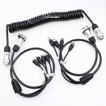 【トレーラーケーブル】 Amazon | Camnex 高耐久 Moterhome トレーラーケーブル コイル