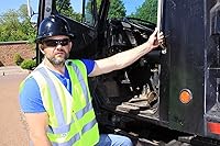 Vista 4 de Pyramex Safety SL Series Full Brim Hard Hat 4-Point Ratchet Suspension