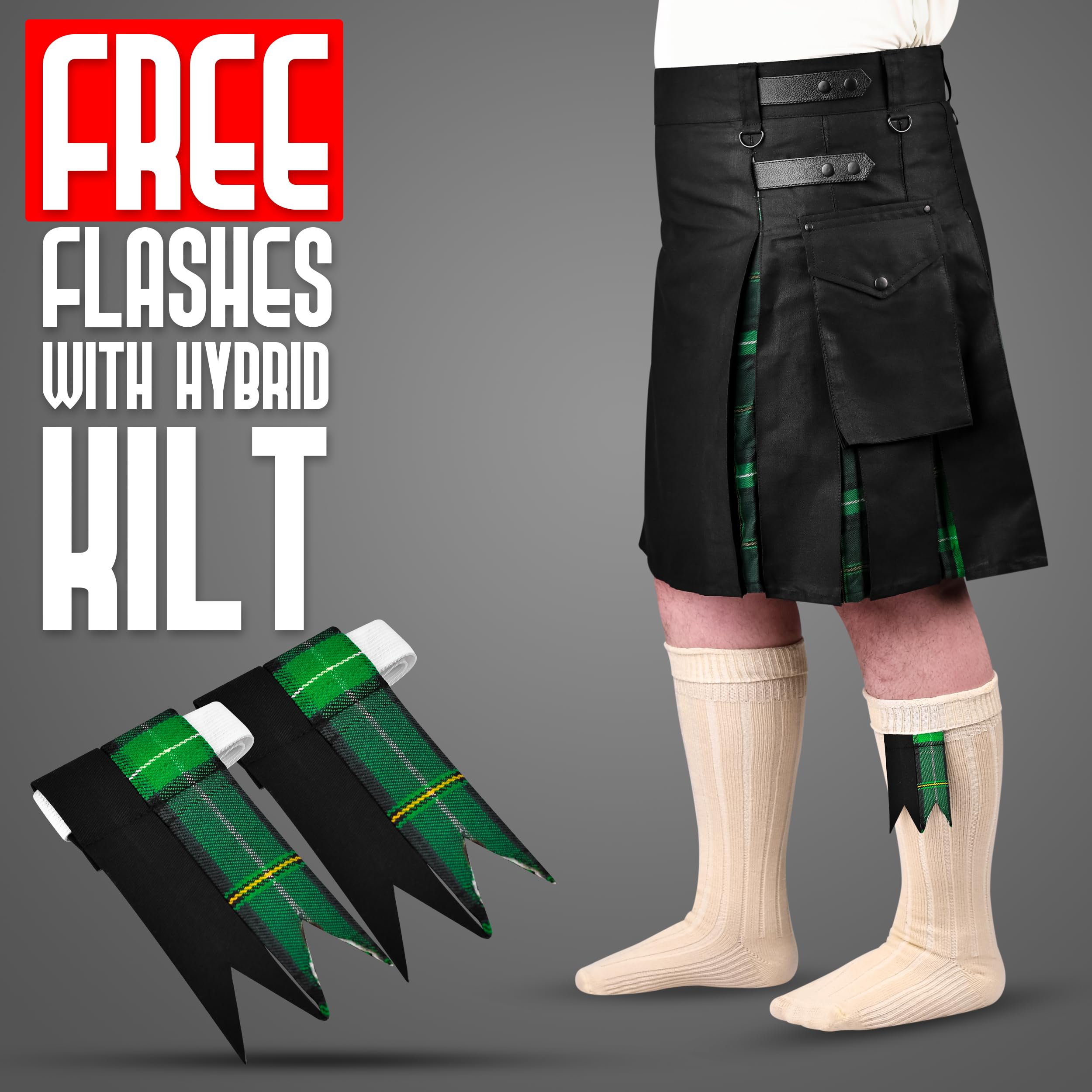 Hybrid Kilt Jupe Kilt Homme