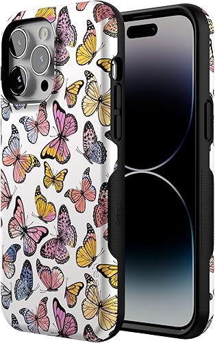 Vista 1114 de Casely - Funda para iPhone 14 Pro Max, Viva La Vida, Frida Kahlo Floral Collage, compatible con MagSafe 10 Frida Kahlo Viva La Vida Collage