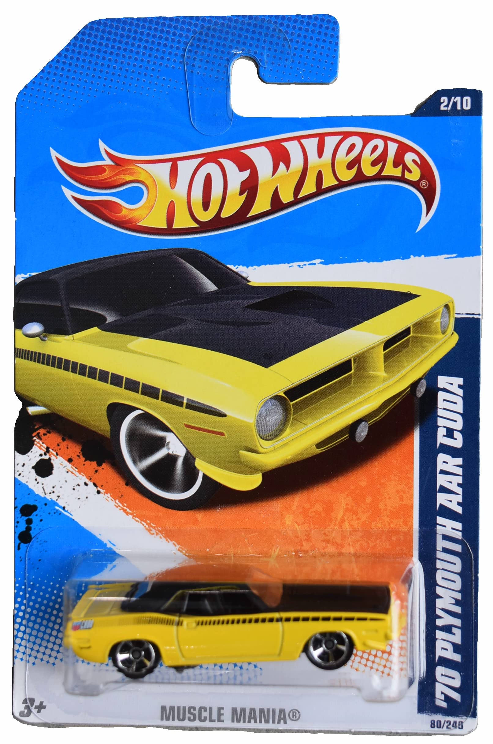 HotWheels MUSCLE MANIA '11 '70プリムスAARクーダ Amazon.co.jp: Hot Wheels '70 プリムス AAR Cuda : おもちゃ